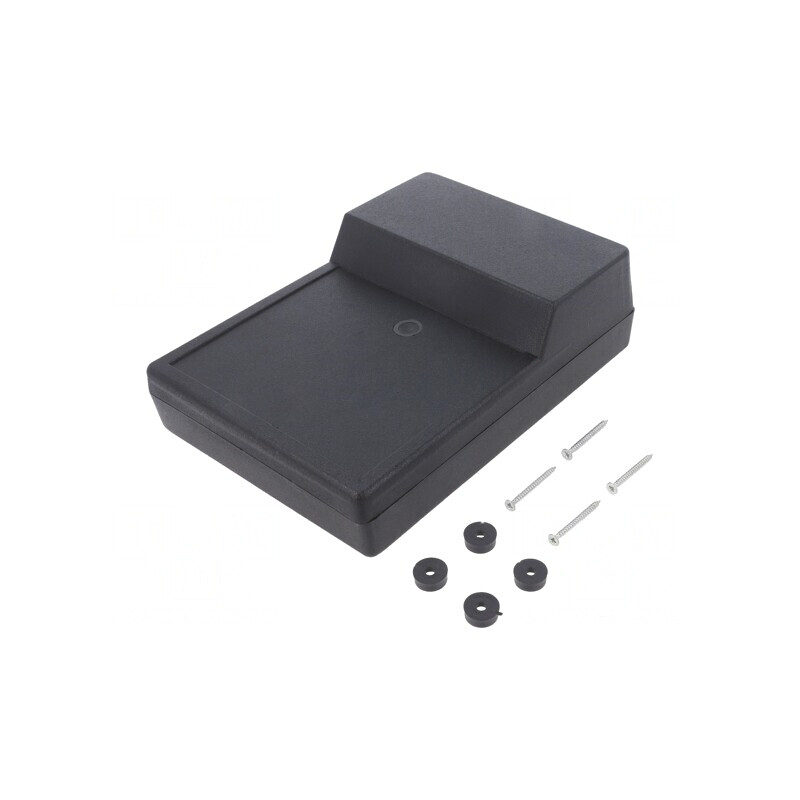 Carcasă desktop ABS neagră 138x189x59mm | Electronic-mag.ro | Componente Electronice Carcasă desktop ABS neagră 138x189x59mm | Electronic-mag.ro | Componente Electronice