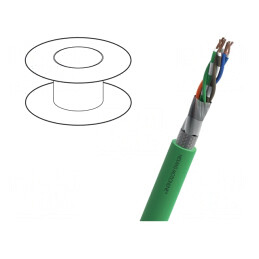 Cablu Ethernet Industrial Intercond® 5e 4x2x26AWG | Electronic-mag.ro | Componente Electronice