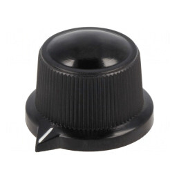 Buton rotativ termoplastic cu indicator Ø6mm Ø29x20,1mm | Electronic-mag.ro | Componente Electronice