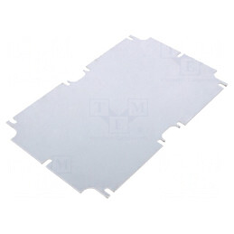 Placă de montare oţel 126x196x1.5mm | Electronic-mag.ro | Componente Electronice