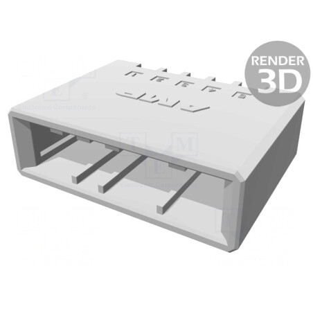 Soclu cablu-placă Dynamic D-3100S 3,81mm 5 PIN 250V 12A | Electronic-mag.ro | Componente Electronice