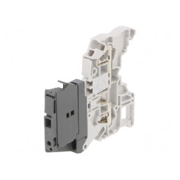 Conector Îmbinare Șine 0,2-2,5mm2 2 Borne 6mm SNK | Electronic-mag.ro | Componente Electronice