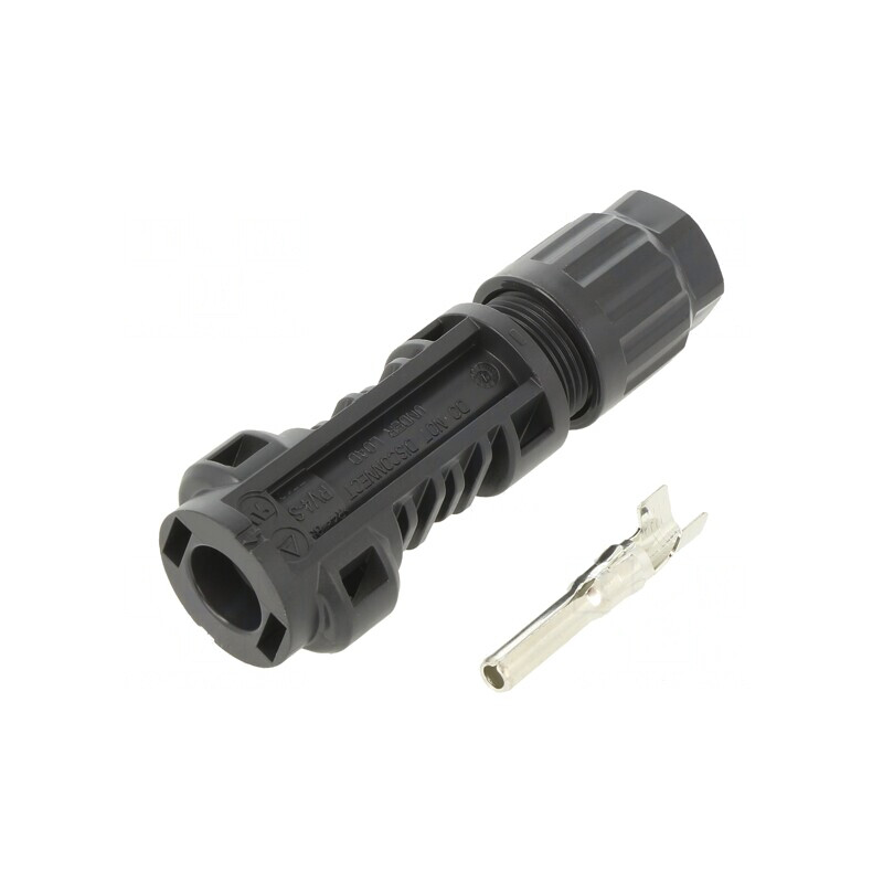 Conector Solar Tată 4-6mm2 cu Contacte Crimpat SOLARLOK | Electronic-mag.ro | Componente Electronice