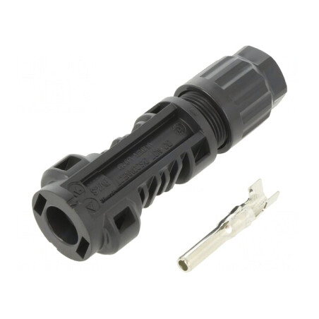 Conector Solar Tată 4-6mm2 cu Contacte Crimpat SOLARLOK | Electronic-mag.ro | Componente Electronice