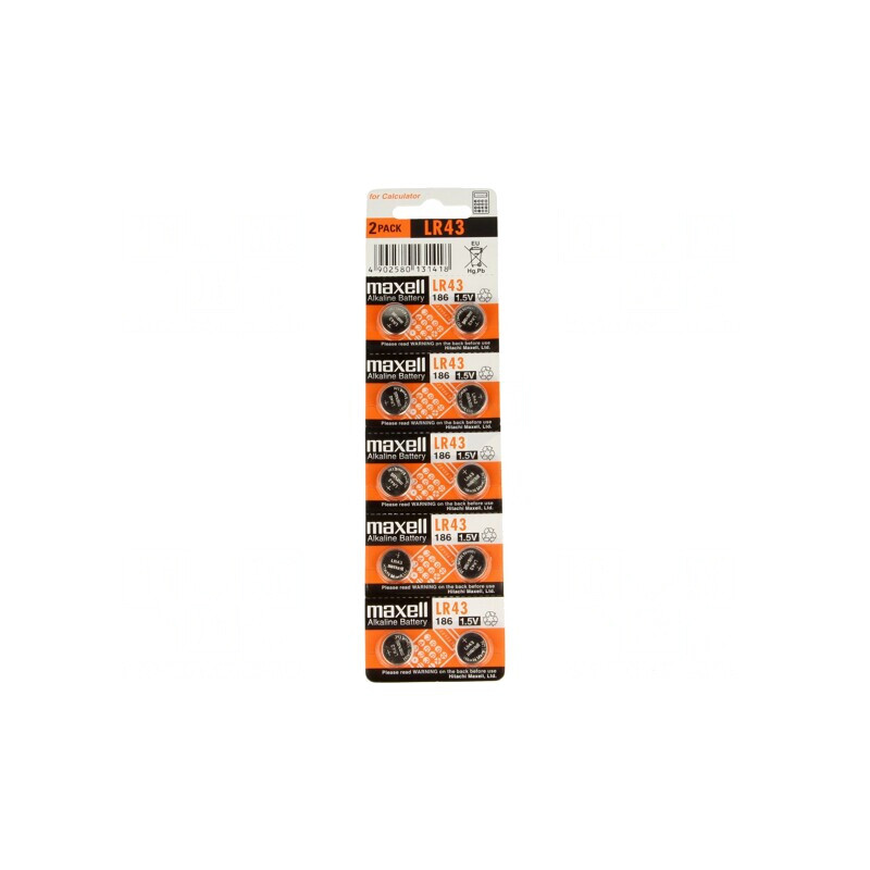 Baterie alcalină monedă 1,5V LR43 70mAh | Electronic-mag.ro | Componente Electronice Baterie alcalină monedă 1,5V LR43 70mAh | Electronic-mag.ro | Componente Electronice