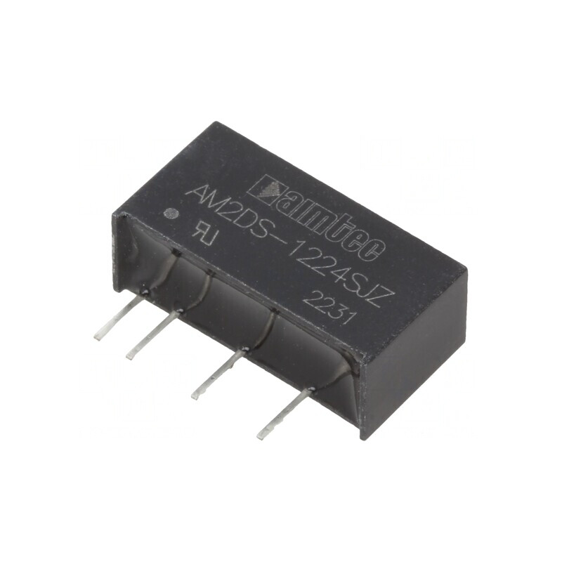 Convertor DC/DC 2W 12V la 24V 83mA | Electronic-mag.ro | Componente Electronice