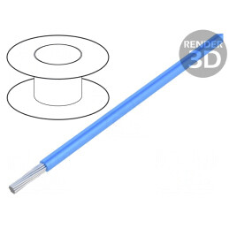 Cablu siliconic albastru 1x6mm2 ÖLFLEX® HEAT 180 | Electronic-mag.ro | Componente Electronice