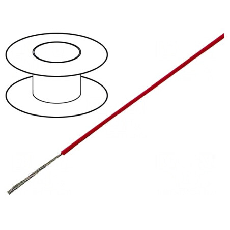 Cablu siliconic alb 1x6mm2 100m | Electronic-mag.ro | Componente Electronice