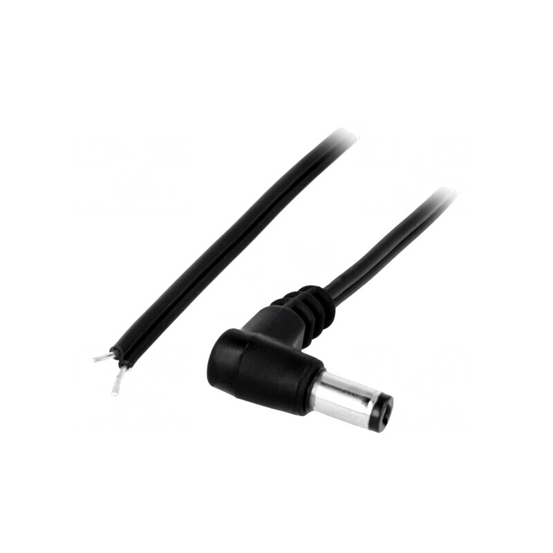 Cablu DC Negru 5,5/2,1 3m 2x0,5mm2 | Electronic-mag.ro | Componente Electronice Cablu DC Negru 5,5/2,1 3m 2x0,5mm2 | Electronic-mag.ro | Componente Electronice
