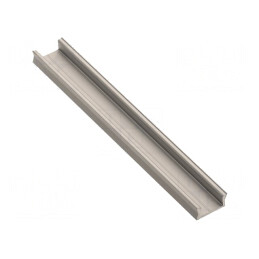Profil Aluminiu Anodat 1m pentru Module LED Șampanie GLAX MINI | Electronic-mag.ro | Componente Electronice