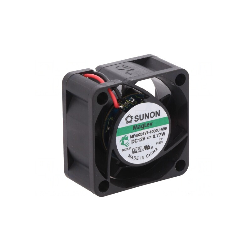 Ventilator axial 12V 40x40x20mm 15,04m3/h 25,5dBA | Electronic-mag.ro | Componente Electronice