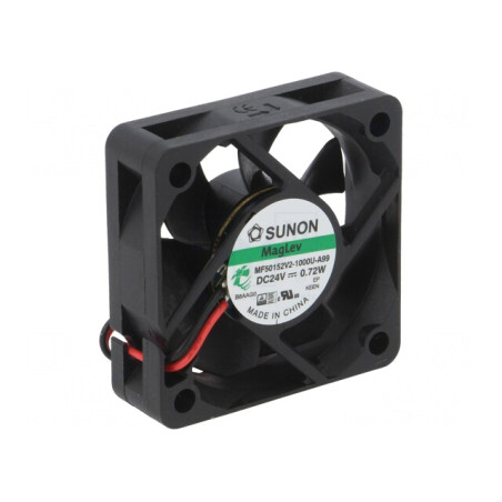 Ventilator Axial 24V 50x50x15mm 21.97m3/h 29dBA | Electronic-mag.ro | Componente Electronice