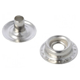 Clichet Tată ESD 10mm 10buc Crimpate | Electronic-mag.ro | Componente Electronice