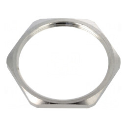 Piuliţă M63 alamă nichel 70mm filet metric 1.5 | Electronic-mag.ro | Componente Electronice