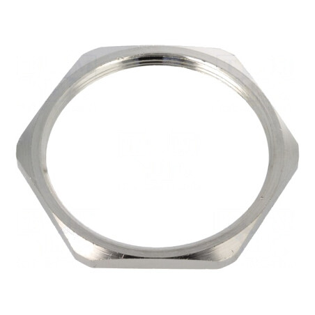Piuliţă M63 alamă nichel 70mm filet metric 1.5 | Electronic-mag.ro | Componente Electronice