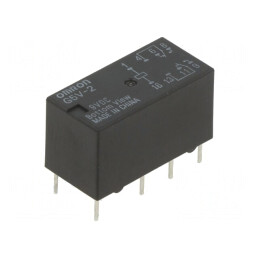 Releu Electromagnetic DPDT 9VDC 2A | Electronic-mag.ro | Componente Electronice
