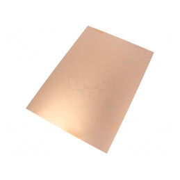 Placă Laminată Epoxidică FR4 0,6mm 297x210mm Două Fețe | Electronic-mag.ro | Componente Electronice