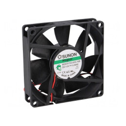 Ventilator axial 12V DC 80x80x20mm 49,27m³/h 30dBA | Electronic-mag.ro | Componente Electronice