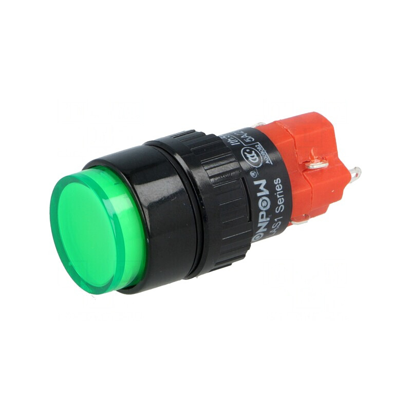 Comutator apăsare 2 poziții SPDT 3A 220VAC | Electronic-mag.ro | Componente Electronice