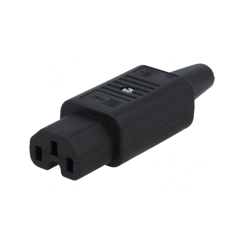 "Conector Alimentare AC Mufă Mamă 10A 250V" | Electronic-mag.ro | Componente Electronice