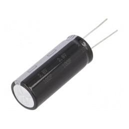 Supercondensator THT 100F 2.8V 18x45mm | Electronic-mag.ro | Componente Electronice