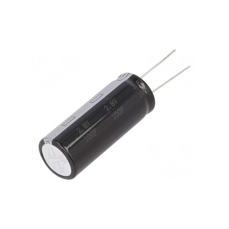 Supercondensator THT 100F 2.8V 18x45mm | Electronic-mag.ro | Componente Electronice