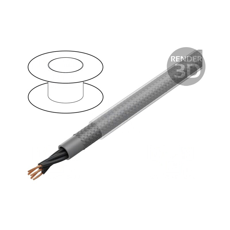 Cablu ÖLFLEX Classic 110 CY 4x0.5mm2 PVC Transparent | Electronic-mag.ro | Componente Electronice