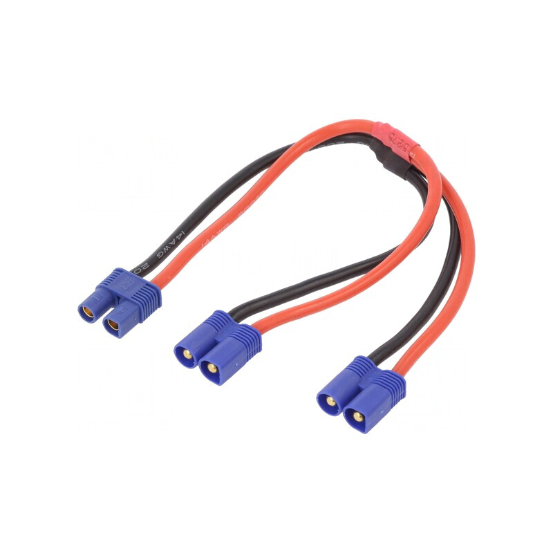 Splitter Y 200mm 14AWG Silicon | Electronic-mag.ro | Componente Electronice