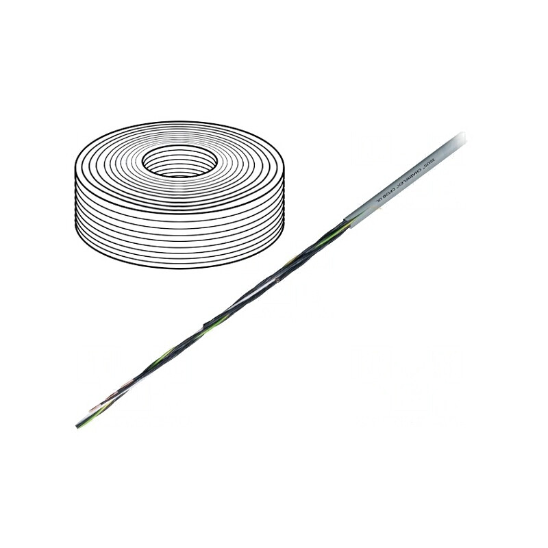 Cablu de Control Chainflex CF130.UL 5G1mm2 PVC Gri | Electronic-mag.ro | Componente Electronice