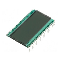 Afișaj LCD cu 7 Segmente 3,5 Digits STN Positive | Electronic-mag.ro | Componente Electronice