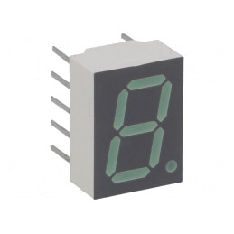 Afişaj LED 7 Segmente 10mm Verde | Electronic-mag.ro | Componente Electronice