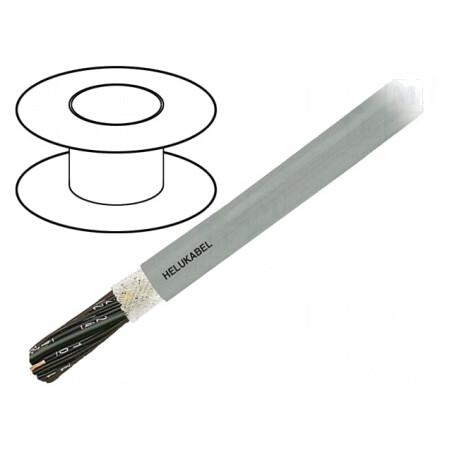 Cablu de control 2x2,5mm2 PVC gri 8,1mm | Electronic-mag.ro | Componente Electronice