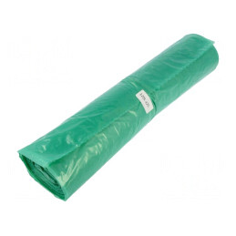 Saci gunoi polietilenă verde 120L 25buc | Electronic-mag.ro | Componente Electronice