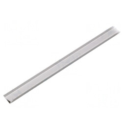 Profil Aluminiu pentru Module LED Natural 1m CABI12 în Unghi | Electronic-mag.ro | Componente Electronice