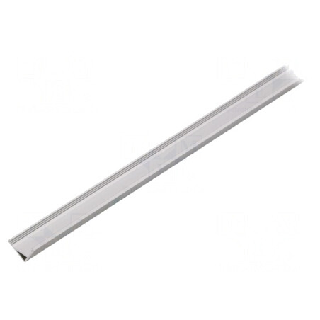 Profil Aluminiu pentru Module LED Natural 1m CABI12 în Unghi | Electronic-mag.ro | Componente Electronice