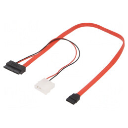 Cablu Alimentare SATA Molex la Slim SATA | Electronic-mag.ro | Componente Electronice