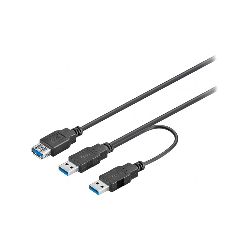 Cablu USB 3.0 Negru 0.3m 5Gbps PVC | Electronic-mag.ro | Componente Electronice Cablu USB 3.0 Negru 0.3m 5Gbps PVC | Electronic-mag.ro | Componente Electronice