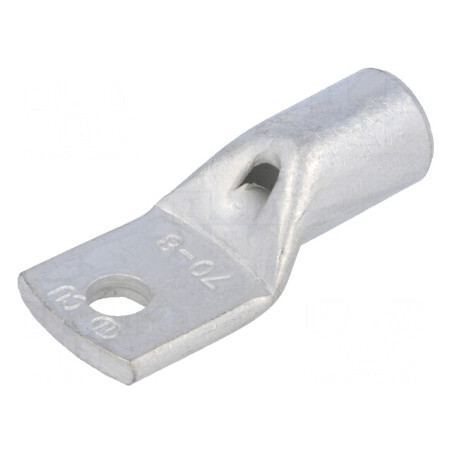 Vârf Inelar Tubular M8 70mm2 Crimpat Cosit | Electronic-mag.ro | Componente Electronice