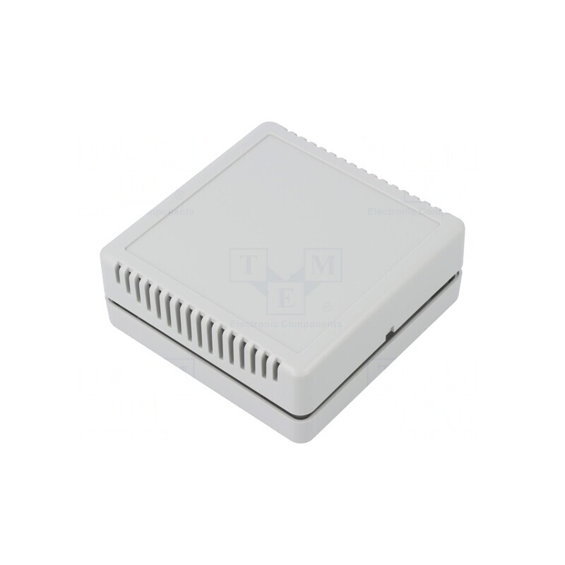 Carcasă universală ventilată ABS 100x100x35mm | Electronic-mag.ro | Componente Electronice