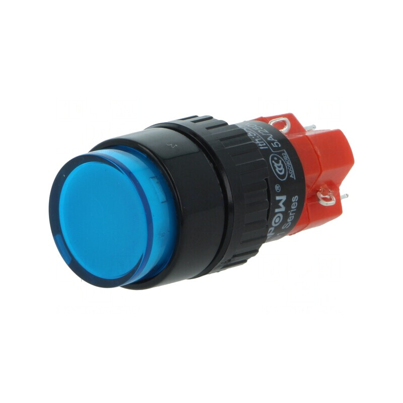 Comutator acționat prin apăsare 3A 220V SPDT | Electronic-mag.ro | Componente Electronice