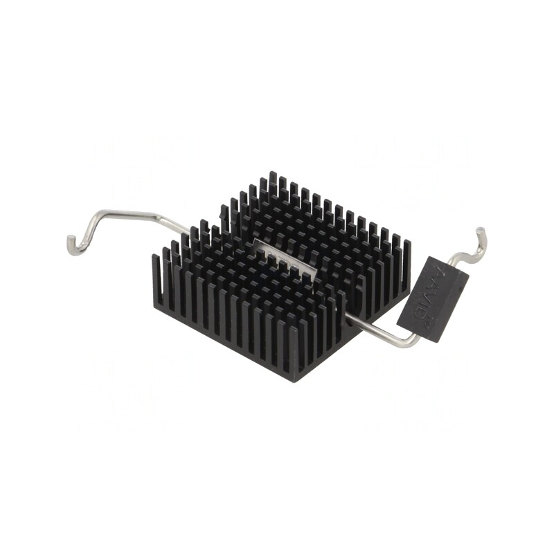Radiator extrudat BGA FPGA negru 27mm x 27mm | Electronic-mag.ro | Componente Electronice Radiator extrudat BGA FPGA negru 27mm x 27mm | Electronic-mag.ro | Componente Electronice