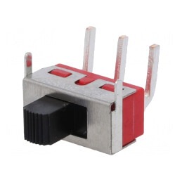 Comutator glisant SPDT ON-ON 2A/250VAC 5A/28VDC | Electronic-mag.ro | Componente Electronice