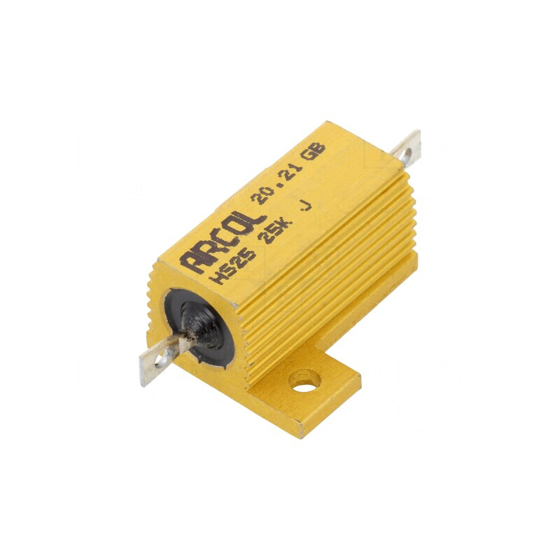 Rezistor Bobinat 25kΩ 25W cu Radiator | Electronic-mag.ro | Componente Electronice Rezistor Bobinat 25kΩ 25W cu Radiator | Electronic-mag.ro | Componente Electronice