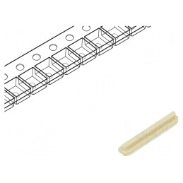 Conector PCB-PCB Tată 100 Pin 0.5mm Vertical SMT | Electronic-mag.ro | Componente Electronice