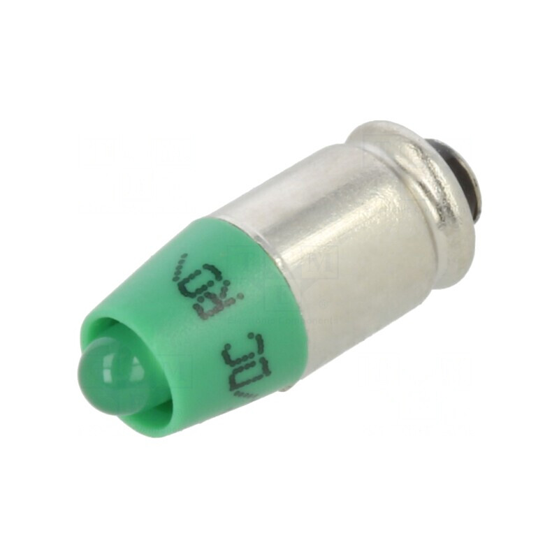 Lampă de control LED verde 24V | Electronic-mag.ro | Componente Electronice