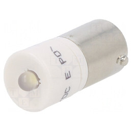 Lampă LED de Control Albă 24V | Electronic-mag.ro | Componente Electronice
