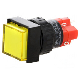 Comutator Apăsare 2 Poz SPDT 3A 250VAC | Electronic-mag.ro | Componente Electronice