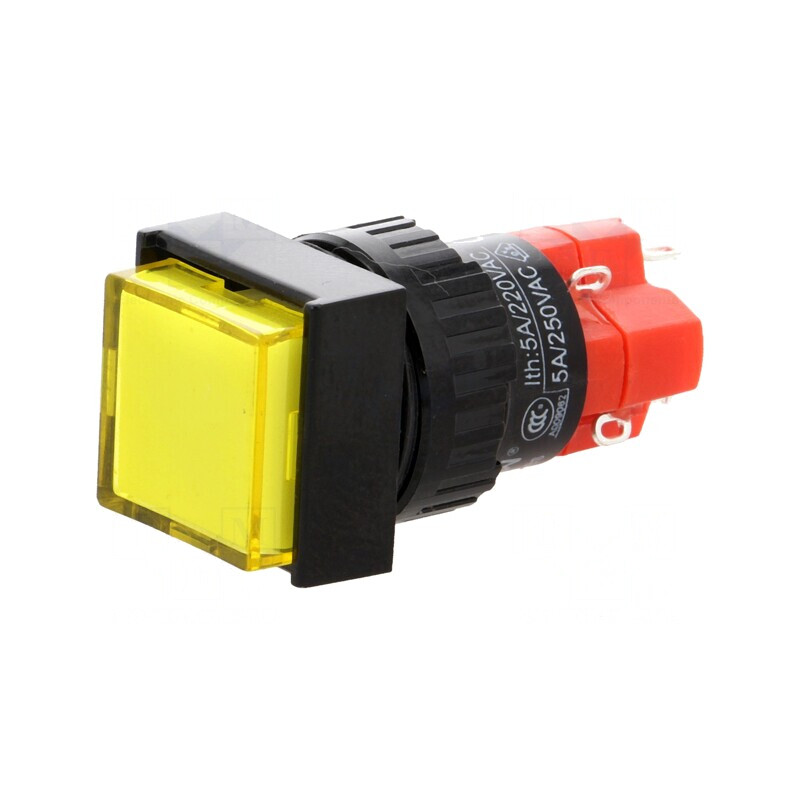 Comutator Apăsare 2 Poz SPDT 3A 250VAC | Electronic-mag.ro | Componente Electronice