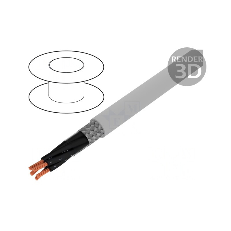 Cablu ÖLFLEX CLASSIC 115 CY 5x0,75mm2 PVC Gri 300V/500V | Electronic-mag.ro | Componente Electronice Cablu ÖLFLEX CLASSIC 115 CY 5x0,75mm2 PVC Gri 300V/500V | Electronic-mag.ro | Componente Electronice