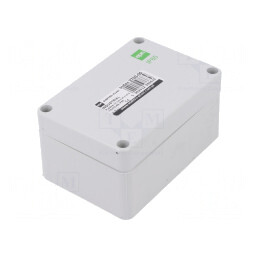 Carcasă universală gri IP65 75x110x59mm industrială | Electronic-mag.ro | Componente Electronice